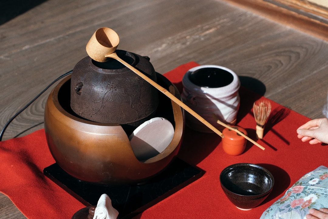 茶の湯の釜